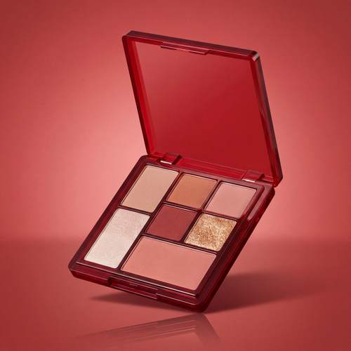 Paleta de Sombras 7 Colores Nude y Glitter Mascalia™